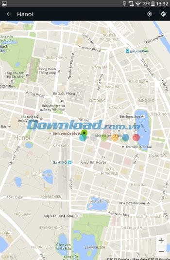 Minube định vị địa điểm trên bản đồ