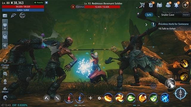 Lối chơi của MIR 4 là sự pha trộn giữa nhập vai, hành động với phiêu lưu, cướp bóc...