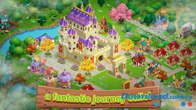 Game nông trại kết hợp xây dựng hấp dẫn