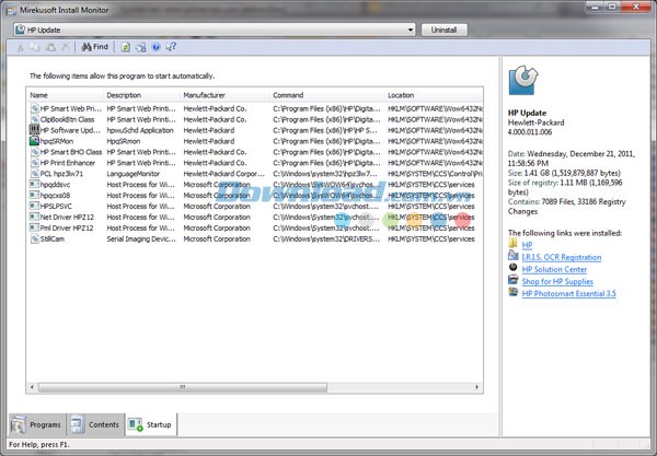 Mirekusoft Install Monitor