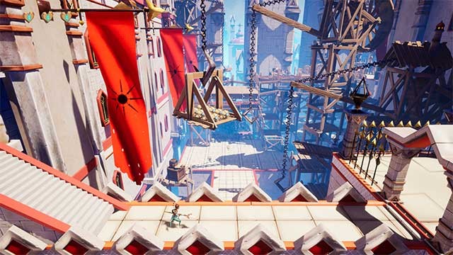 Môi trường được thiết kế tuyệt đẹp với nhiều khung cảnh hùng vĩ