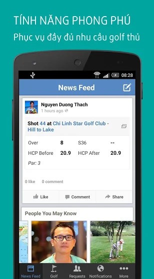 Tính năng đầy đủ