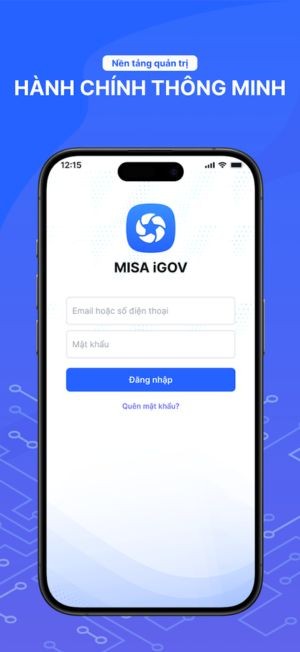 Giao diện đăng nhập