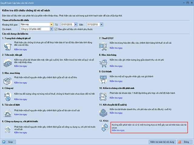 Tự động hóa việc lập báo cáo tài chính