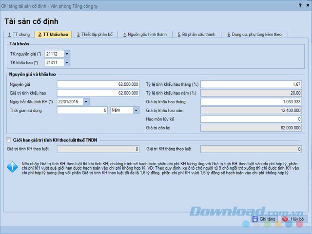 Tài sản cố định