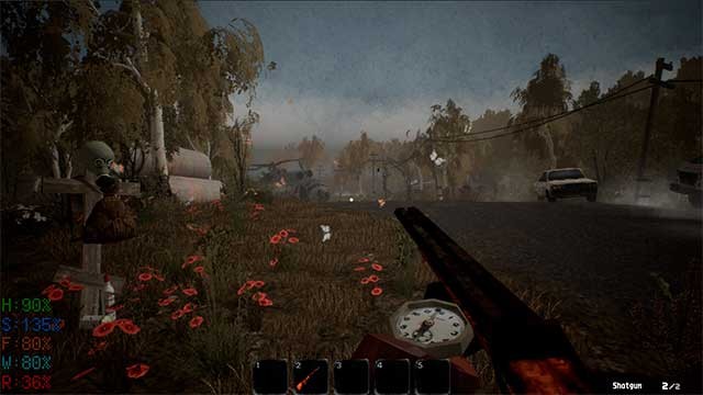 Mỗi ngày bạn phải tìm kiếm tài nguyên và chiến đấu với kẻ thù