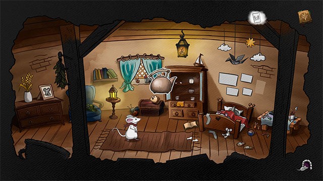 Missi là game phiêu lưu giải đố Trỏ và Nhấp cổ điển, với đồ họa vẽ tay kiểu màu nước tinh tế