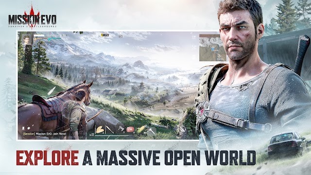 Khám phá một thế giới rộng lớn tuyệt đẹp trong game Mission EVO