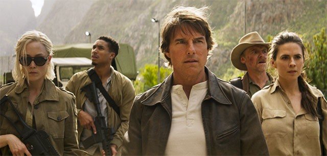 Một cảnh trong phim Mission: Impossible – The Final Reckoning