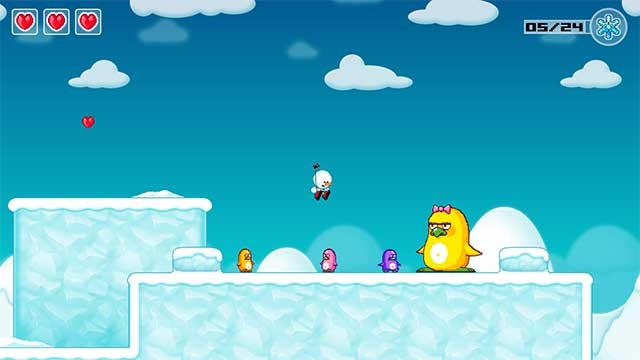 Mission in Snowdriftland - Snowlogue là game đi cảnh vui nhộn và dễ thương