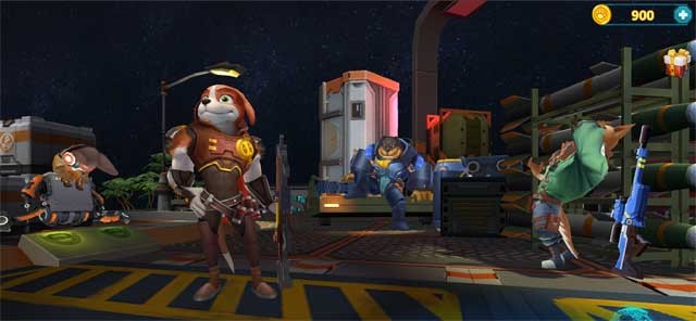 Thành lập tổ đội bao gồm 4 đặc vụ chó đặc biệt trong Mission Of Crisis Restart