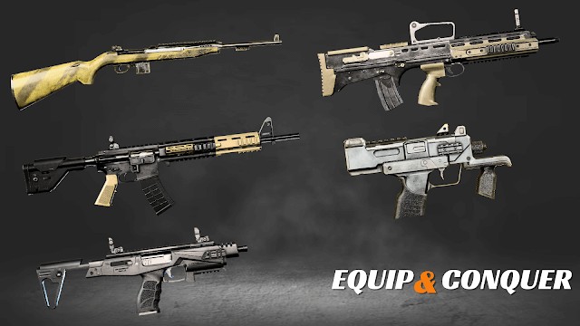 Sử dụng kho vũ khí mạnh mẽ, đa dạng để tiêu diệt kẻ thù