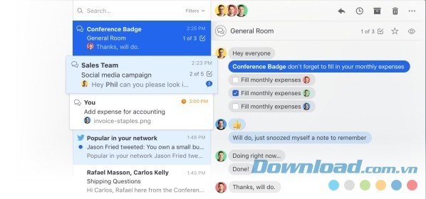 Missive cho Mac giúp bạn xử lý thông tin trên Gmail nhanh, hiệu quả hơn