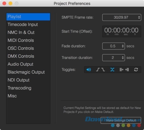 Cấu hình dự án trên Mitti cho Mac theo ý muốn
