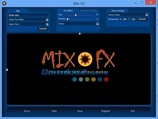 Mix-FX Flash Text Effects