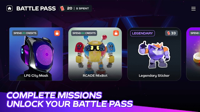 Hoàn thành nhiệm vụ, mở khóa các Battle Pass