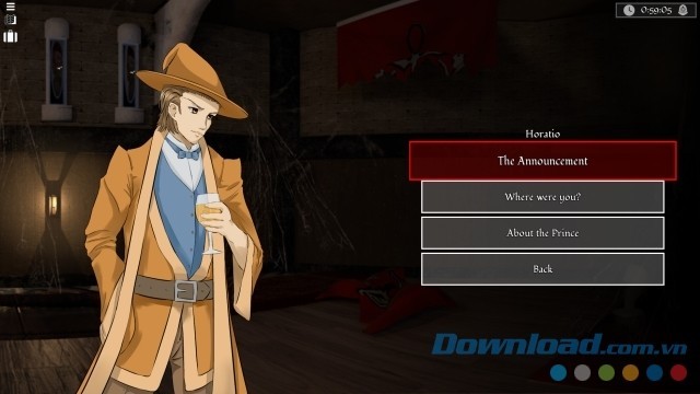 Đưa ra những sự lựa chọn trong game visual novel phiêu lưu mới MMM: Murder Most Misfortunate cho máy tính, Mac và Linux