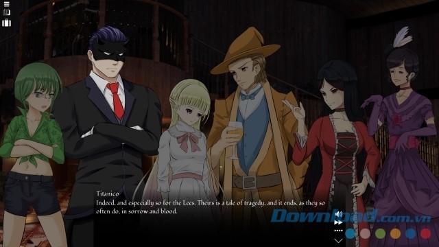 Khám phá bí ẩn và tìm ra kẻ sát nhân trong MMM: Murder Most Misfortunate - một game visual novel phiêu lưu hấp dẫn trên PC, Mac và Linux