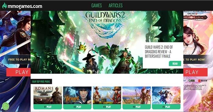 MMOGames là web chơi game MMO và MMORPG online rất được yêu thích