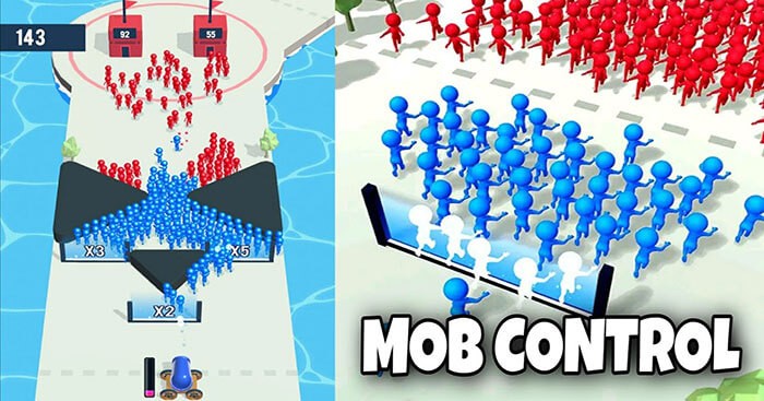 Mob Control là game hành động arcade có lối chơi thú vị và gây nghiện