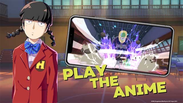 Bạn có thể theo dõi cốt truyện của Anime trong game Mob Psycho 100: Psychic Battle