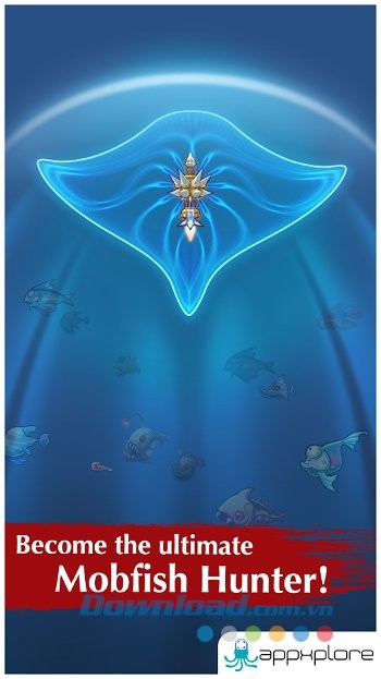 Trở thành thợ săn cá tài ba trong game Mobfish Hunter