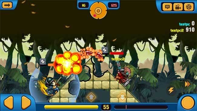 Lối chơi game hành động Mobi Army 3 cho iOS