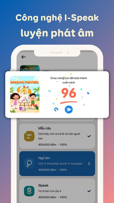 Công nghệ I-Speak luyện phát âm