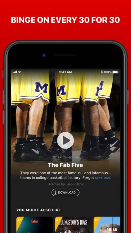 ESPN+ mang đến hàng ngàn sự kiện thể thao trực tuyến