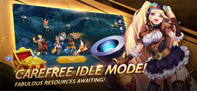 Mobile Legends: Adventure là phiên bản idle của Mobile Legends: Bang Bang
