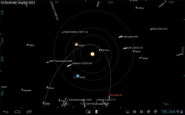 Xác định vị trí của bất kỳ vật thể nào trên bầu trời