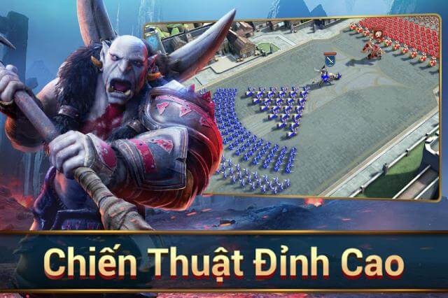 Tham gia vào các cuộc chiến hoành tráng đậm tính chiến lược trong game Mobile Royale cho Android