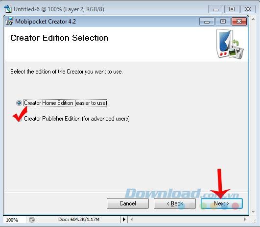 Chọn phiên bản cài đặt