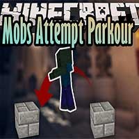 Mobs Attempt Parkour Mod Minecraft: Thử thách Parkour cho Mob