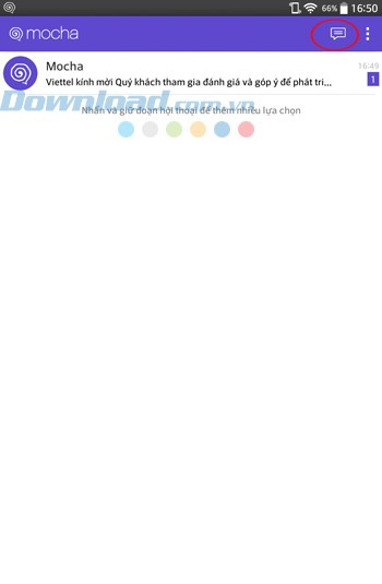 Mocha Messenger cho Android