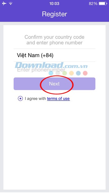 Mocha Messenger cho iOS