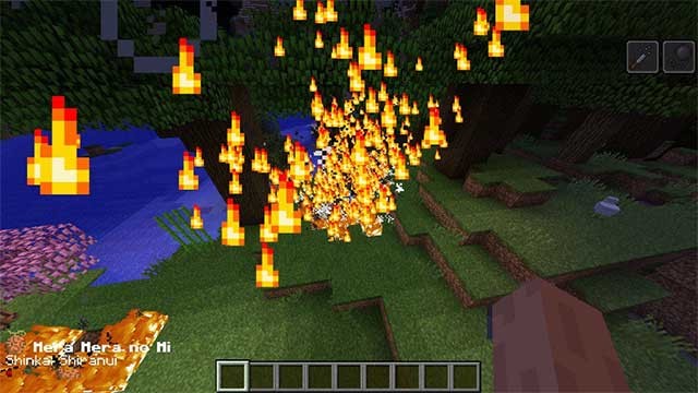 One Piece Craft Mod có rất nhiều kẻ thù là trái cây Ác Quỷ để bạn đối đầu