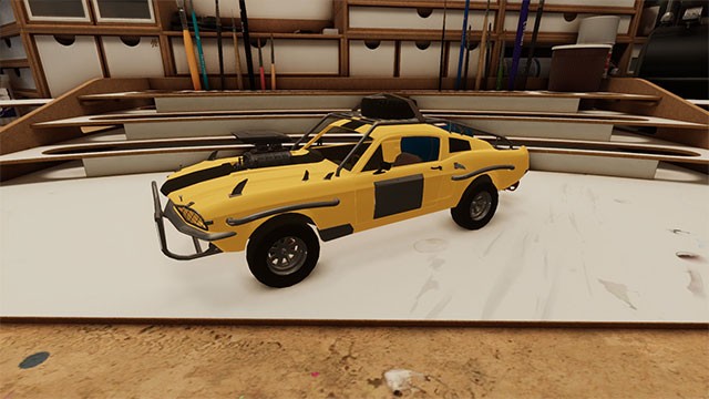 Lắp ráp mô hình phương tiện và nhân vật thu nhỏ