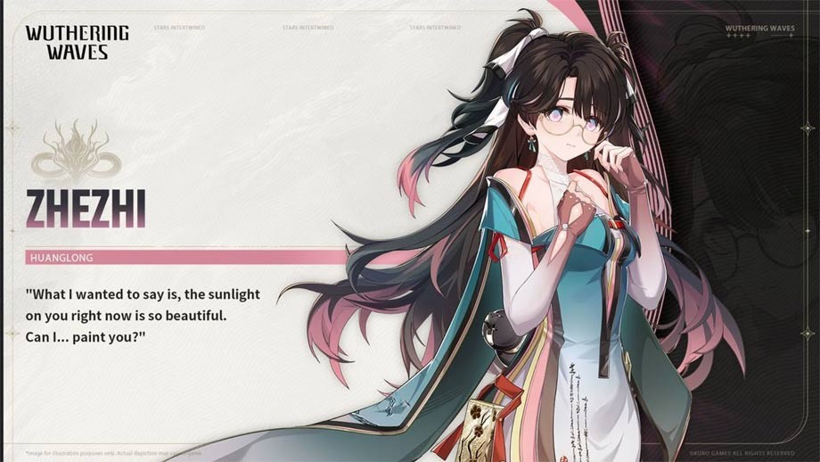 Zhezhi trong Wuthering Waves