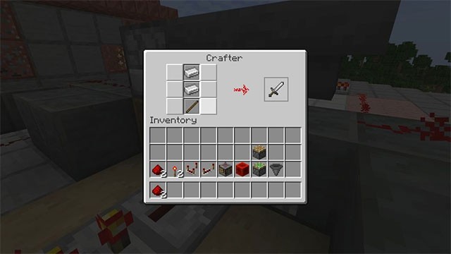 Crafter giúp việc chế tạo trong Minecraft mới nhanh hơn và tiện lợi hơn