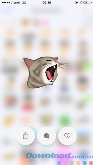 Lưu Emoji yêu thích