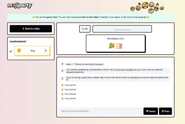 Moji Party sẽ kiểm tra kiến thức, tư duy logic và kỹ năng suy luận của bạn
