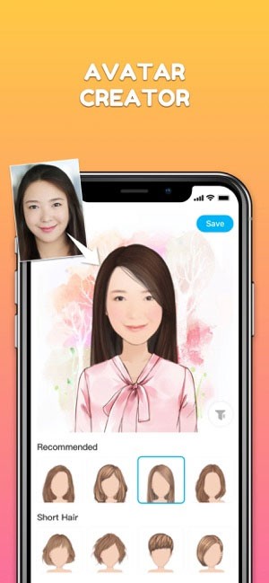 MomentCam giúp tạo avatar sáng tạo