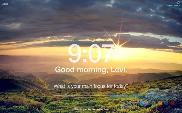 Giao diện mới của New Tab