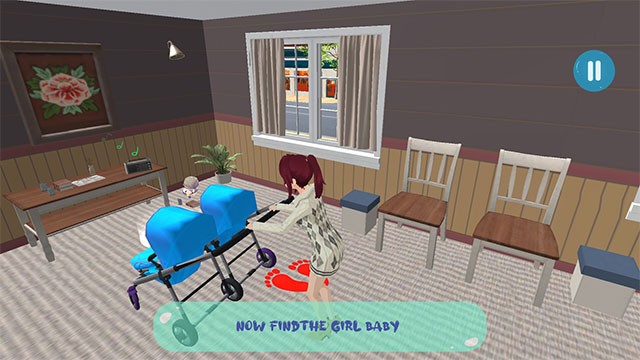 Mommy Simulator giả lập công việc của 1 bà mẹ bỉm sữa đúng nghĩa