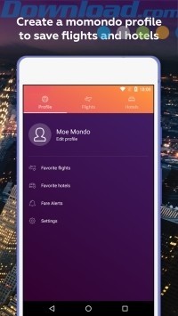 Tạo profile để lưu tìm kiếm cá nhân
