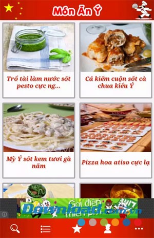 Món ăn Ý for Android