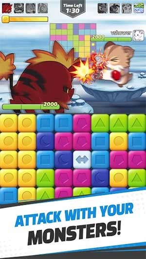 Tấn công đối thủ với các chiêu thức mạnh mẽ