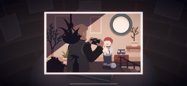 Mỗi mặt của khối lập phương là một khung cảnh khác nhau