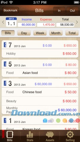 Money Manager Lite for iOS